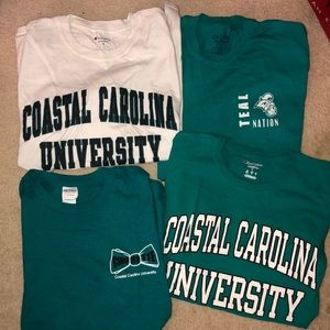 Coastal Carolina T shirt bundle